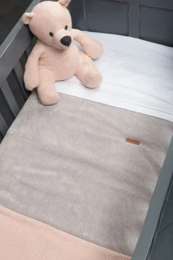 Børn BabysOnly Interiør-Baby's Only Cot Tæppe Teddy Sense, Pebble Grey