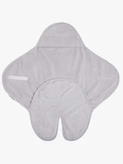 Børn BabysOnly Baby's Only Hooded Baby Tæppe med Fødder Cozy, Dusty Grey
