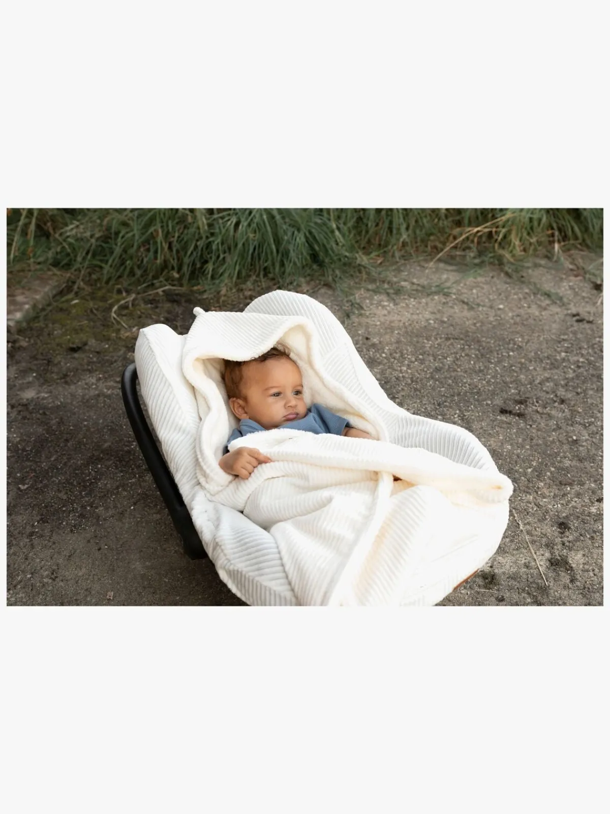 BabysOnly Baby's Only Sense Beskyttelsesbetræk til Autostol, White
