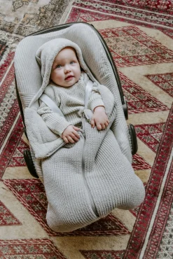 BabysOnly Baby's Only Sense Beskyttelsesbetræk til Autostol, Pebble Grey