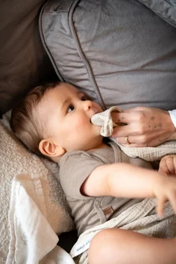 BabysOnly Baby's Only 65x65 Tæppe/ Stofble i Musselin 2-pak, Tender Linen