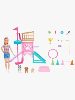 Barbie and Stacie to the Rescue Legesæt med Dukke Hundelegeplads