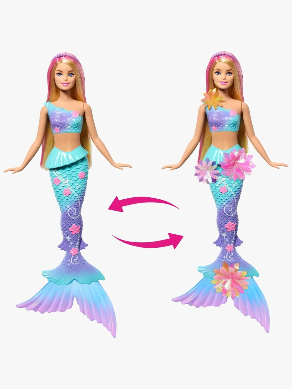 Barbie Dukker & Bamser-Blooming Mermaid Dukke, Lilla