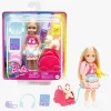 Dukker & Bamser|Barbie Chelsea Travel Dukkesæt med Hundehvalp