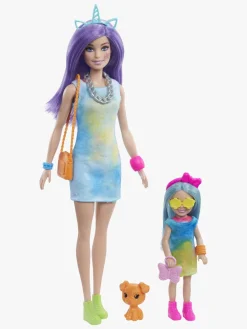 Barbie Dukker & Bamser-Color Reveal Legesæt Tie Dye Fashion Maker