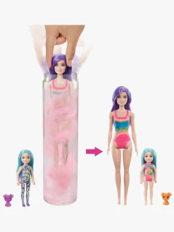 Barbie Dukker & Bamser-Color Reveal Legesæt Tie Dye Fashion Maker