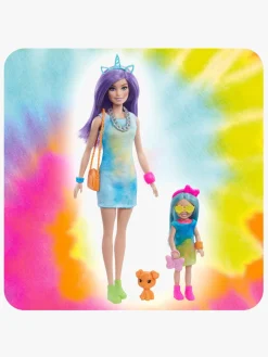 Barbie Dukker & Bamser-Color Reveal Legesæt Tie Dye Fashion Maker