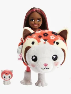 Barbie Dukker & Bamser-Cutie Reveal Chelsea Dukke Kitten-Red Panda