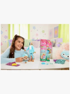 Dukker & Bamser|Barbie Cutie Reveal Dukke Animal Series Delfin Flerfarvet