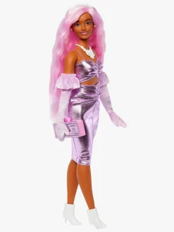Barbie Dukker & Bamser-Deluxe Style Dukke Lyserødt Hår