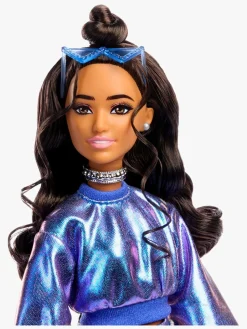 Barbie Dukker & Bamser-Deluxe Style Dukke i Blå Outfit