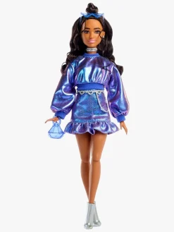 Barbie Dukker & Bamser-Deluxe Style Dukke i Blå Outfit