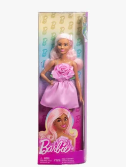 Dukker & Bamser|Barbie Deluxe Style Dukke i Lyserød Kjole