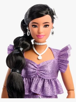 Barbie Dukker & Bamser-Deluxe Style Dukke i Lilla Outfit