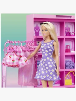 Barbie Dukker & Bamser-Dream Closet Legesæt med Dukke og Tilbehør