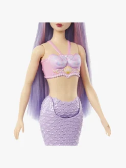 Barbie Dukke Havfrue med Farverig Hår, Lilla