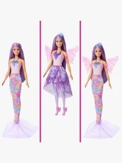 Barbie Dukker & Bamser-Fantasy Dress Up Dukke Lilla Hår