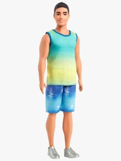 Dukker & Bamser|Barbie Fashionistas Dukke Ken i Denimshorts