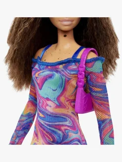 Dukker & Bamser|Barbie Fashionistas Dukke med Crepet Hår & Fregner Flerfarvet