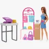 Barbie Dukker & Bamser-Legesæt med Dukke Make & Sell Boutique