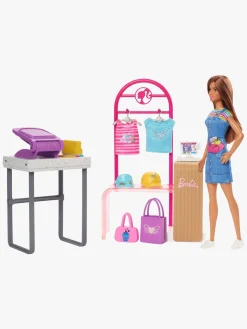 Barbie Dukker & Bamser-Legesæt med Dukke Make & Sell Boutique