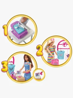 Barbie Dukker & Bamser-Legesæt med Dukke Make & Sell Boutique