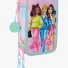 Barbie Kreativt Legetøj-Penalhus med 3 Rum, Lyserød/Lyseblå