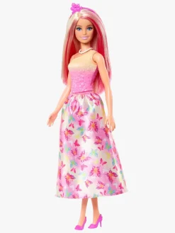 Barbie Royal Dukke med Pink Highlights