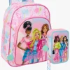 Børn Barbie Tasker-Rygsæk 10L & Penalhus med 3 Rum, Pink