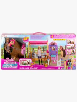 Barbie Dukker & Bamser-Ultimate Stald med Dukke & Hest