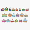 BarboToys Spil & Puslespil-Barbo Toys 123 Puslespil Tog med Dyr 20 Brikker