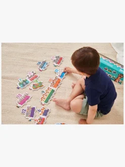 BarboToys Spil & Puslespil-Barbo Toys 123 Puslespil Tog med Dyr 20 Brikker