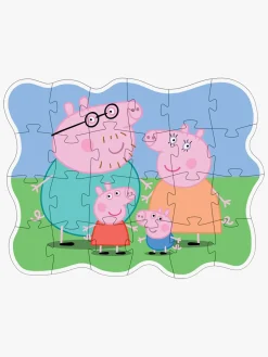 PeppaPig Barbo Toys Gurli Gris Familie Puslespil 24 Brikker