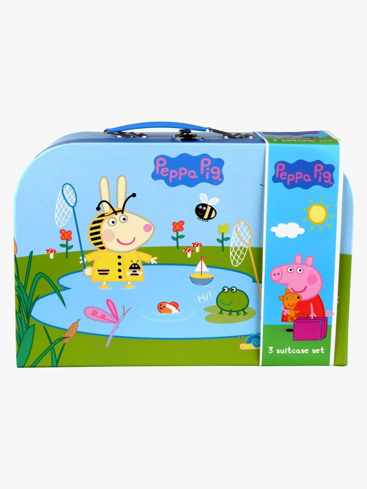 Børn PeppaPig Barbo Toys Gurli Gris Kufferter 3-pak