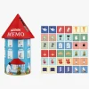 Mumin Spil & Puslespil-Barbo Toys Mumitroldene Hus Huskespil