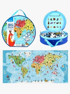 BarboToys Barbo Toys  Vores Store Puslespil Verden 200 Brikker