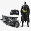 Batman Fjernstyret-Fjernstyret Batcycle med Figur