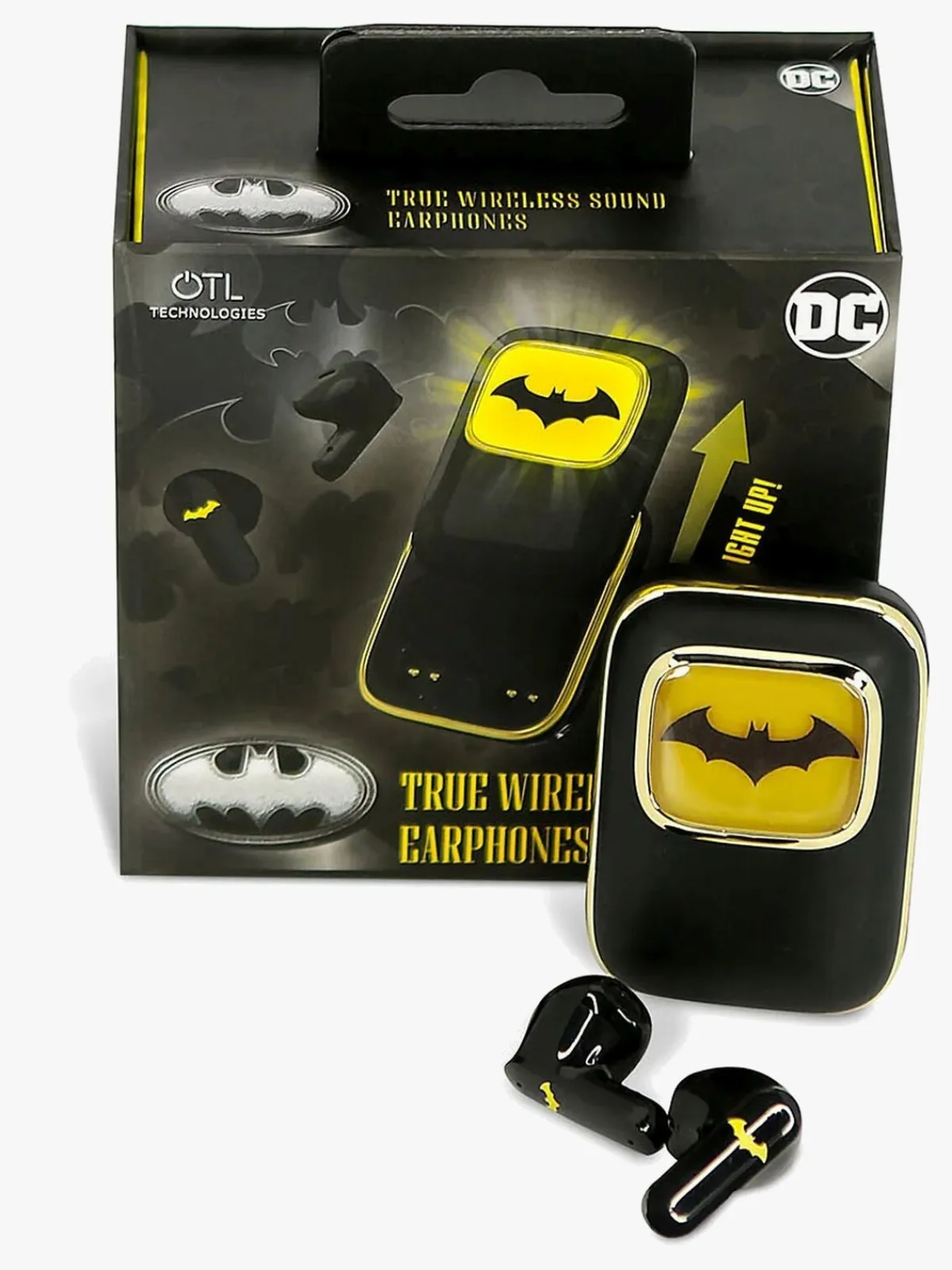 Elektronik & Media|OTLTechnologies Batman Høretelefoner In-Ear TWS med LED Blå