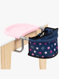 Dukker & Bamser|BayerDesign Bayer Design Babystol til Bord med Bakke, Blå/Pink