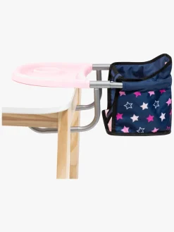 Dukker & Bamser|BayerDesign Bayer Design Babystol til Bord med Bakke, Blå/Pink