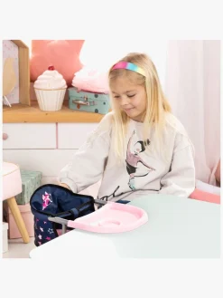 Dukker & Bamser|BayerDesign Bayer Design Babystol til Bord med Bakke, Blå/Pink