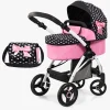 BayerDesign Dukker & Bamser-Bayer Design Combi Dukkevogn City Max, Pink