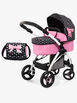 BayerDesign Dukker & Bamser-Bayer Design Combi Dukkevogn City Max, Pink