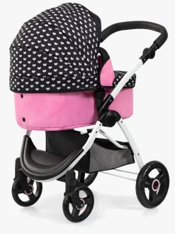BayerDesign Dukker & Bamser-Bayer Design Combi Dukkevogn City Max, Pink