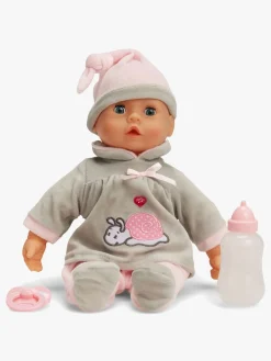 BayerDesign Bayer Design Dukke First Words Baby 38 cm, Grå