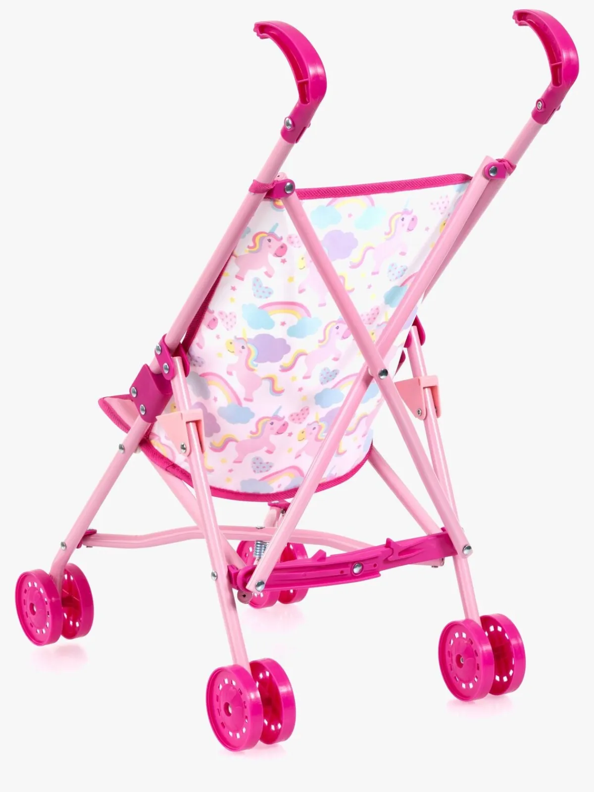 BayerDesign Dukker & Bamser-Bayer Design Dukkevogn Buggy Sæt med Dukke, Pink