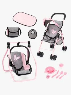 BayerDesign Bayer Design Dukkevogn Buggy Sæt, Grey