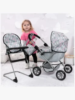 BayerDesign Bayer Design Dukkevogn Cosy Sæt, Grey