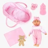 BayerDesign Dukker & Bamser-Bayer Design First Words Dukke 28 cm med Tilbehør