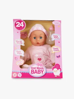 BayerDesign Dukker & Bamser-Bayer Design First Words Interaktiv Dukke 38 cm